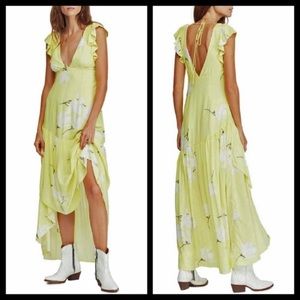 Free people she’s a waterfall dress size 2